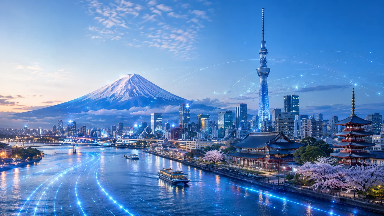 Japan market visual