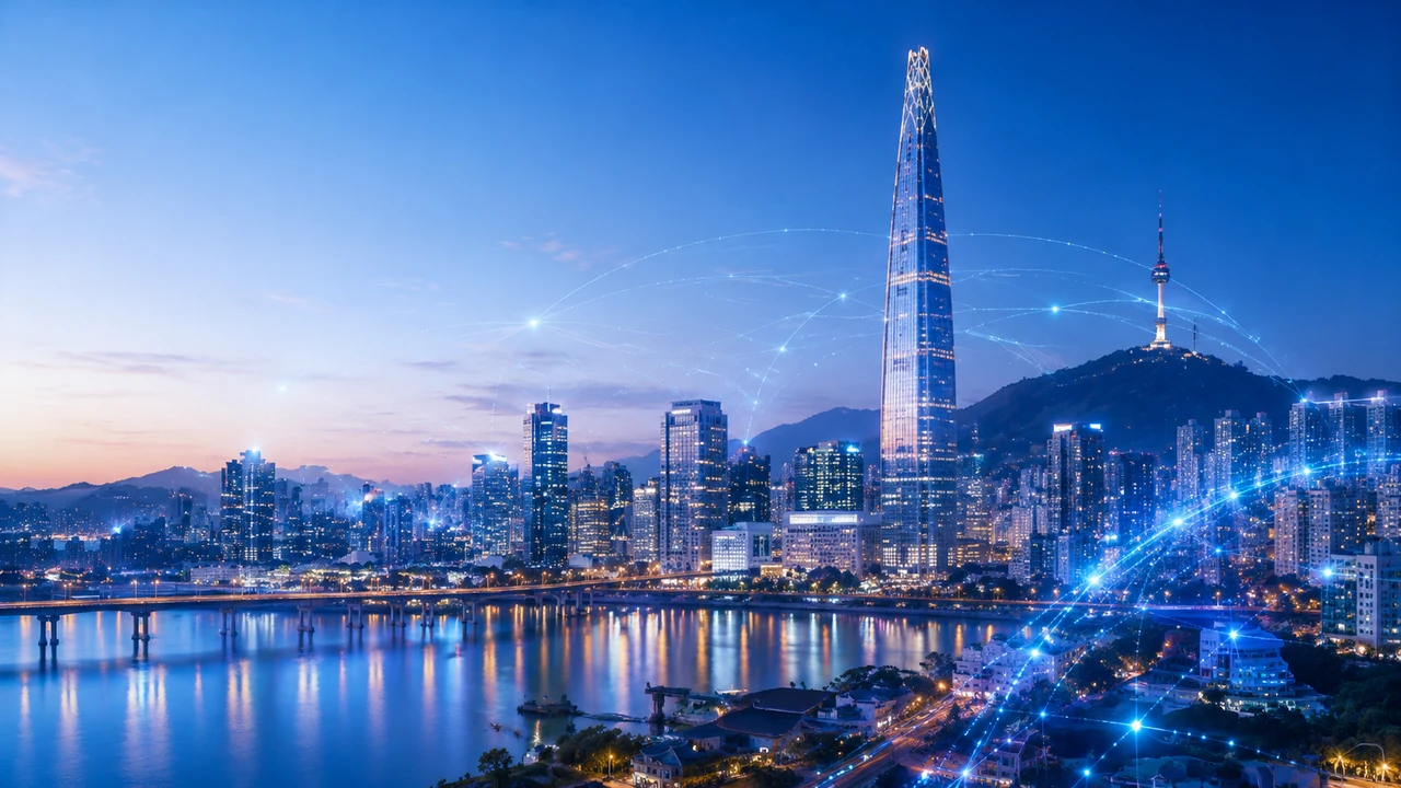 South Korea market visual